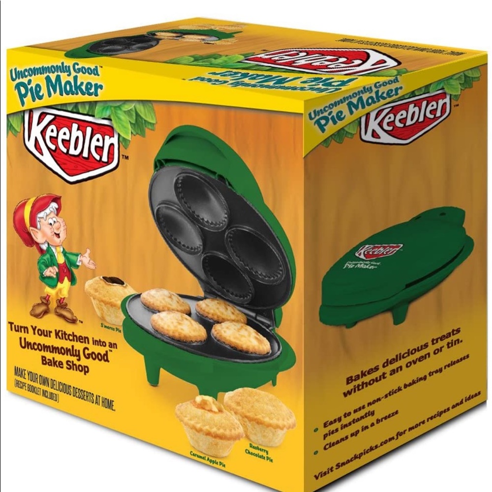 NWT Keebler Uncommonly Good Personal Pie Maker